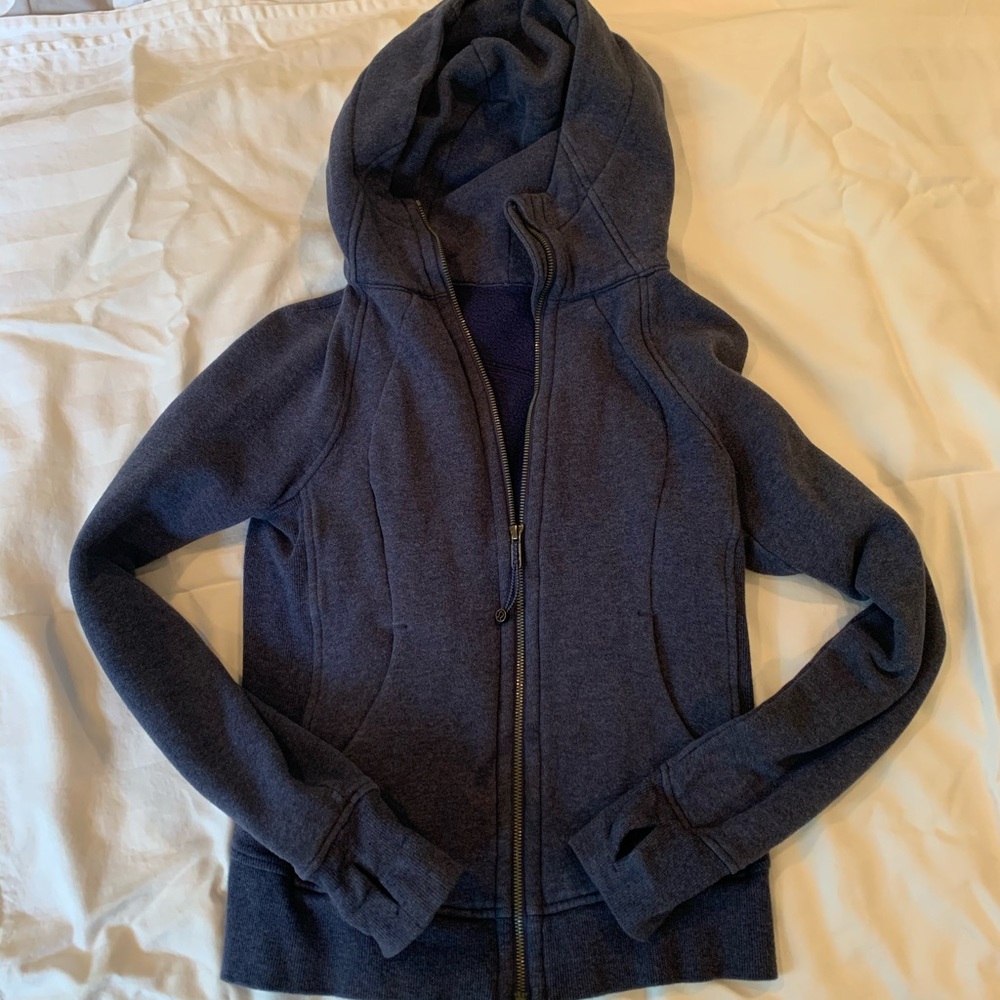 Dark blue Lululemon Hoody, sz 4